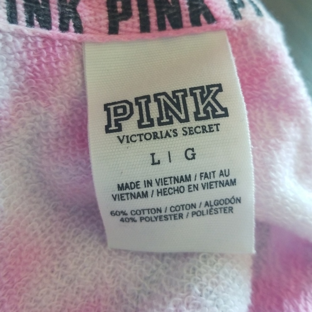 ⬇️REDCUED!⬇️Pink Tie-Dye Oversized Crew Sweatshirt - Picture 3 of 3